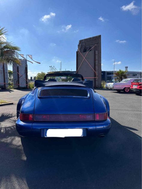 PORSCHE 911 CAB TURBO LOOK USINE WLT 1992