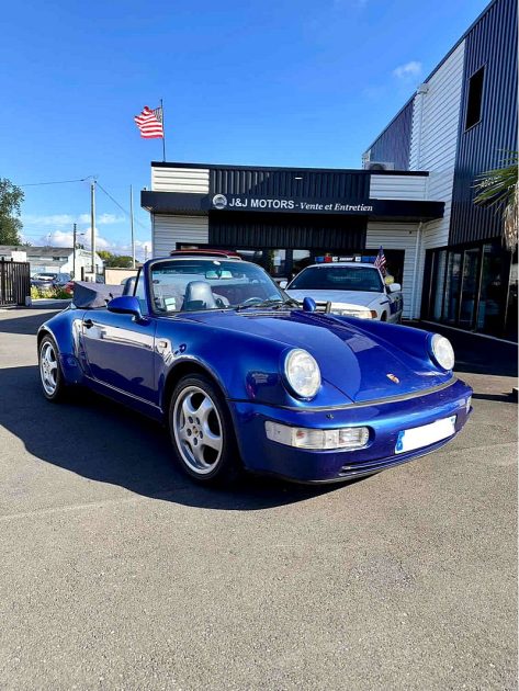 PORSCHE 911 CAB TURBO LOOK USINE WLT 1992