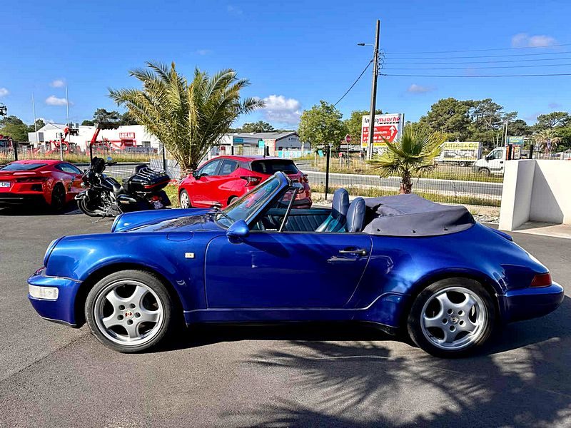 PORSCHE 911 CAB TURBO LOOK USINE WLT 1992