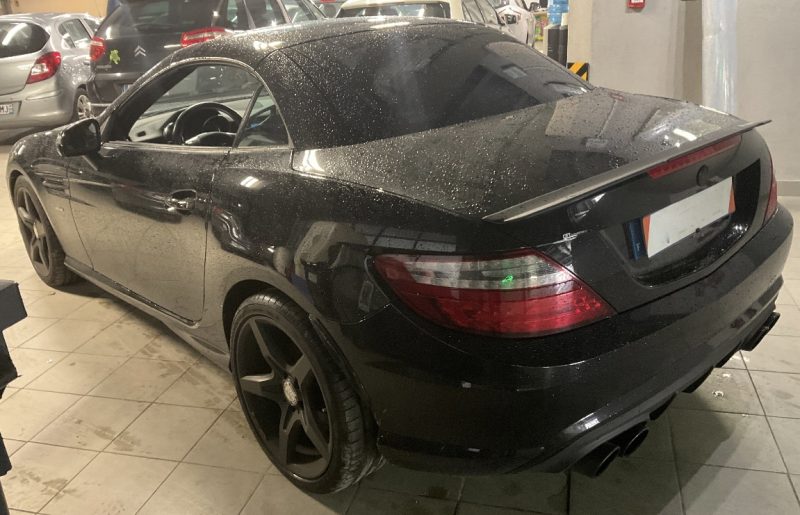 MERCEDES SLK III 200 EDITION 1 CABRIOLET 1.8 BlueEFFICIENCY 184 BOITE AUTO GPS CUIR - GARANTIE 1 AN