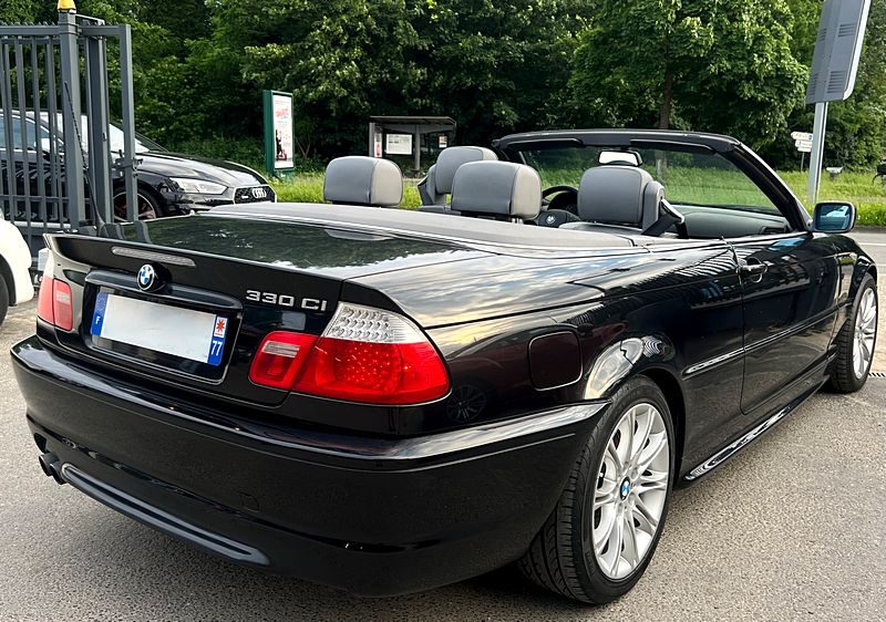 BMW SERIE 3 E46 CABRIOLET 330 Ci 3.0 6 CYLINDRES 231 BOITE AUTO ORIGINE FRANCE - GARANTIE 1 AN