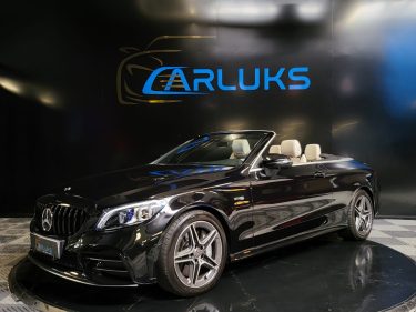 MERCEDES CLASSE C 43 AMG CABRIOLET 4MATIC V6 BITURBO 390cv CARPLAY / ECHAPP PERF / ANGLE M