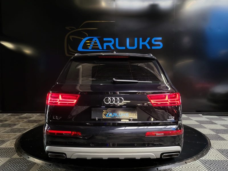 AUDI Q7 II QUATTRO 3.0 V6 272cv AVUS TO / ANGLE M / BOSE / ACC / 7 PLACES / 360° / SUIVI AUDI