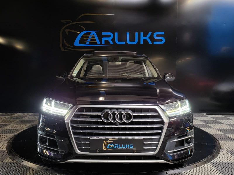 AUDI Q7 II QUATTRO 3.0 V6 272cv AVUS TO / ANGLE M / BOSE / ACC / 7 PLACES / 360° / SUIVI AUDI