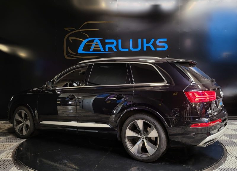 AUDI Q7 II QUATTRO 3.0 V6 272cv AVUS TO / ANGLE M / BOSE / ACC / 7 PLACES / 360° / SUIVI AUDI