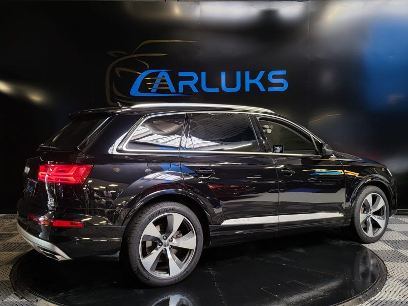 AUDI Q7 II QUATTRO 3.0 V6 272cv AVUS TO / ANGLE M / BOSE / ACC / 7 PLACES / 360° / SUIVI AUDI