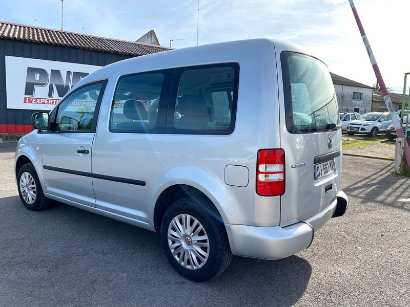 VOLKSWAGEN CADDY III TPMR 75000KM Rampe Fauteuil PMR