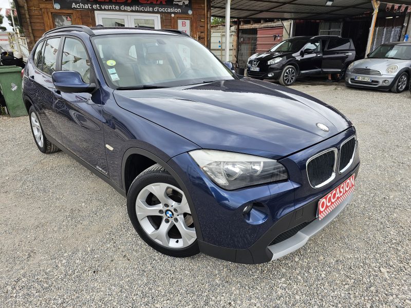 BMW  X1 2,0D 163 CH 20D SDRIVE  EFFICIENT CUIR 