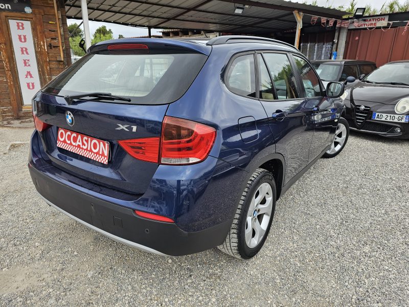 BMW  X1 2,0D 163 CH 20D SDRIVE  EFFICIENT CUIR 