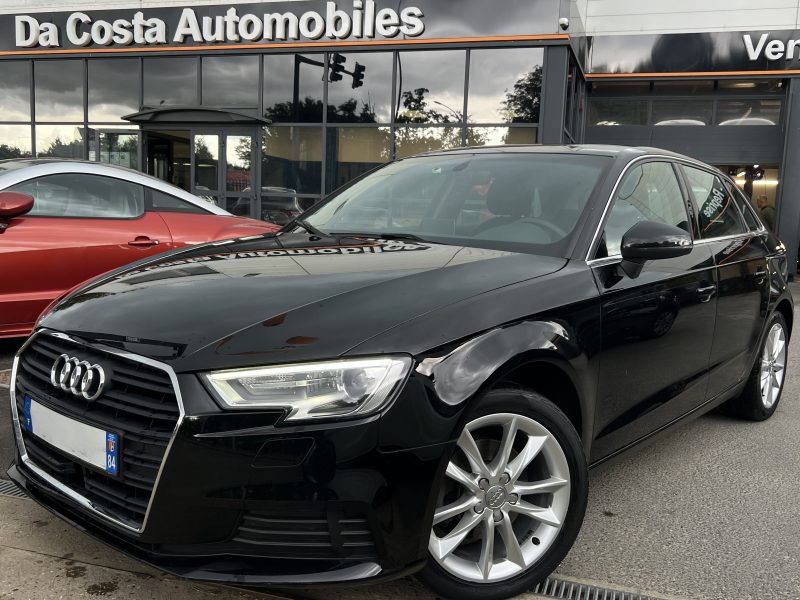 AUDI A3 III PHASE 2 SPORTBACK 1.0 TFSI 115 Cv APPLE CARPAY / CRIT AIR 1 - GARANTIE 1 AN