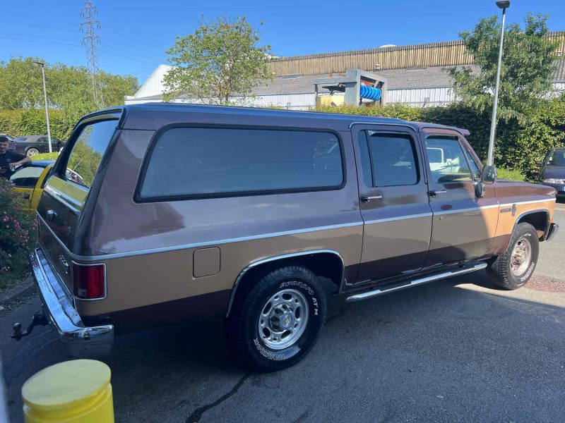 CHEVROLET SUBURBAN 1987 V8 Injection Flexfuel 5.7L