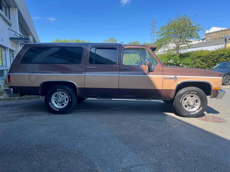 CHEVROLET SUBURBAN 1987 V8 Injection Flexfuel 5.7L