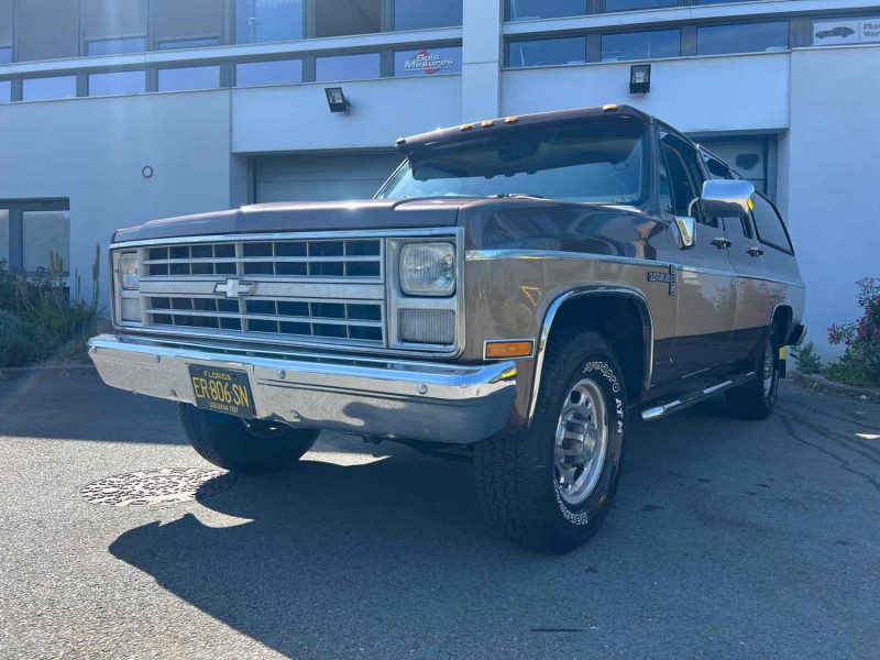 CHEVROLET SUBURBAN 1987 V8 Injection Flexfuel 5.7L