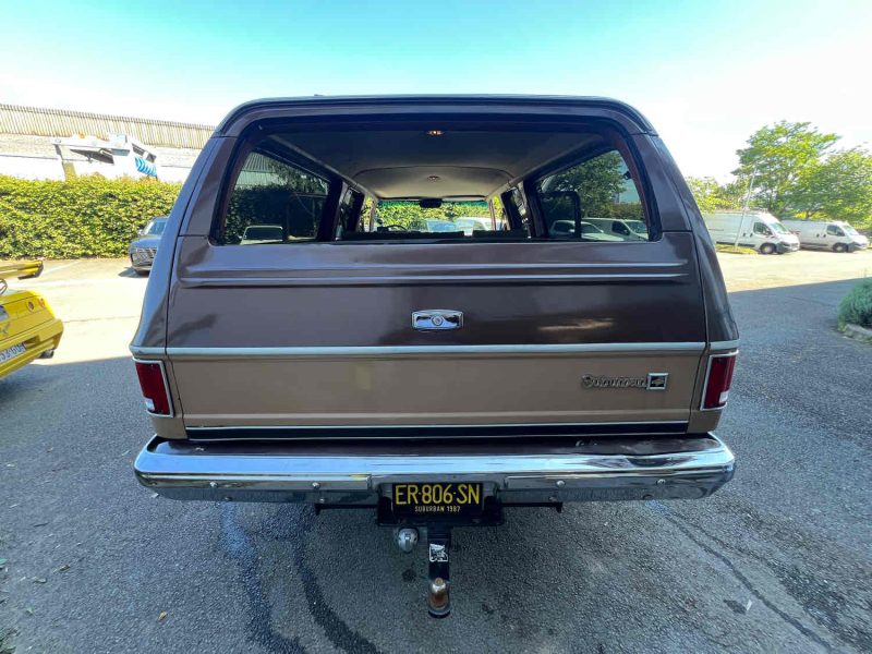 CHEVROLET SUBURBAN 1987 V8 Injection Flexfuel 5.7L