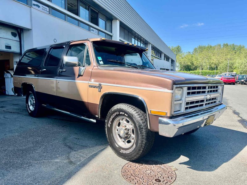 CHEVROLET SUBURBAN 1987 V8 Injection Flexfuel 5.7L