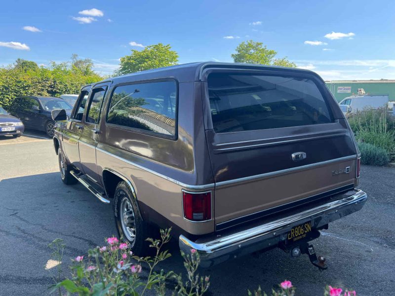 CHEVROLET SUBURBAN 1987 V8 Injection Flexfuel 5.7L