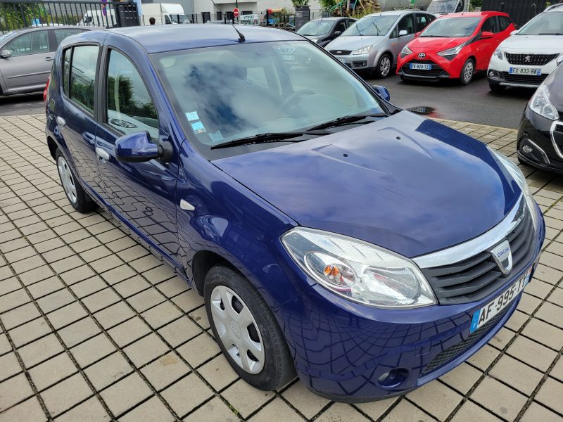 DACIA SANDERO 2009 bicarburant essence /bioethanol