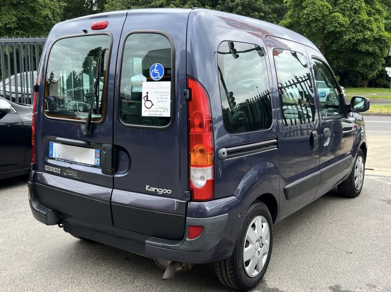 RENAULT KANGOO (2) TPMR 1.5 DCI 80 AMENAGE TRANSPORT HANDICAPE FAUTEUIL / 5 PORTES - GARANTIE 1 AN