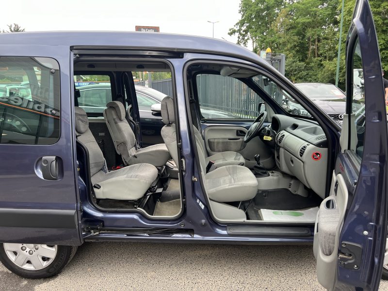 RENAULT KANGOO (2) TPMR 1.5 DCI 80 AMENAGE TRANSPORT HANDICAPE FAUTEUIL / 5 PORTES - GARANTIE 1 AN