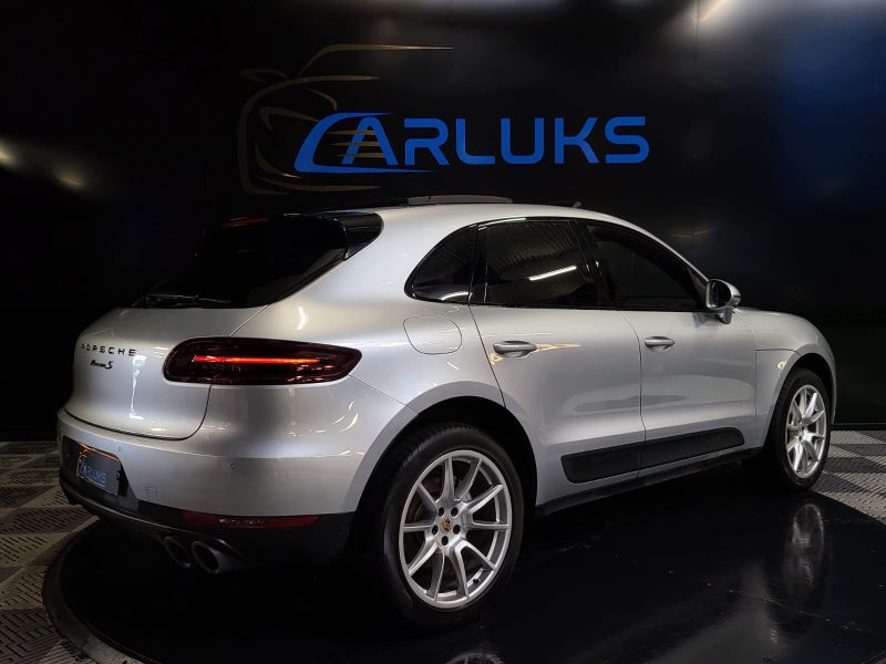 PORSCHE MACAN S 3.0 340cv TOIT OUVRANT / ECHAPPEMENT SPORT / CAMERA 360 / SUSPENSION PILOTE 