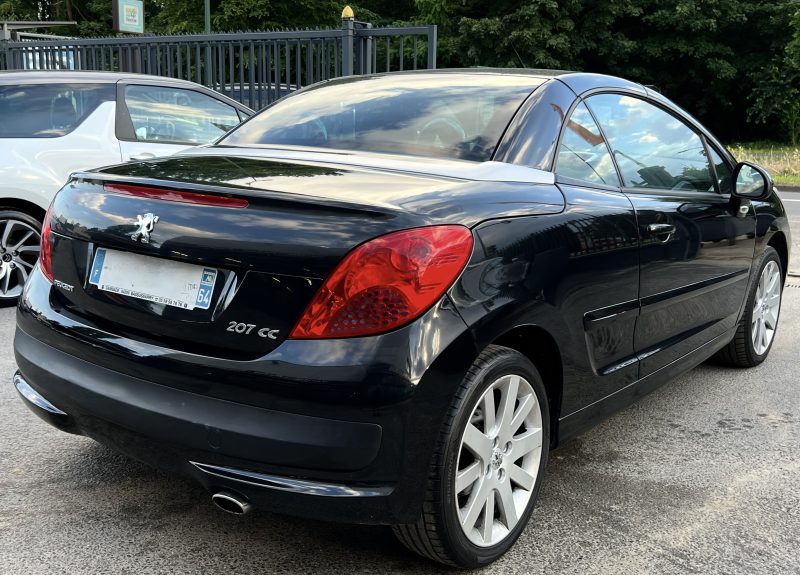 PEUGEOT 207 CC COUPE CABRIOLET 1.6 VTI 120 Cv 66 100 Kms / BLUETOOTH REGULATEUR - GARANTIE 1 AN