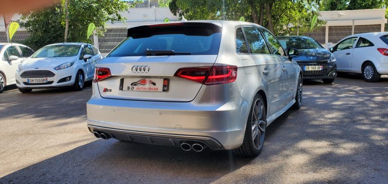 Audi S3 Sportback 2.0l TFSI 300ch Quattro, S tronic 6, *Crit'Air 1*, *Historique d'entretien Audi*