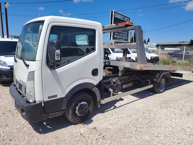 NISSAN CABSTAR 35c14 dépanneuse  plateau coulissant 2014