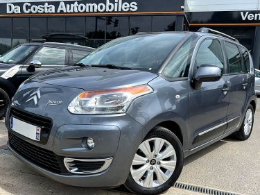 CITROEN C3 PICASSO EXCLUSIVE 1.6 HDI 92 Cv TOIT PANORAMIQUE BLUETOOTH 63 800 Kms - Garantie 1 an