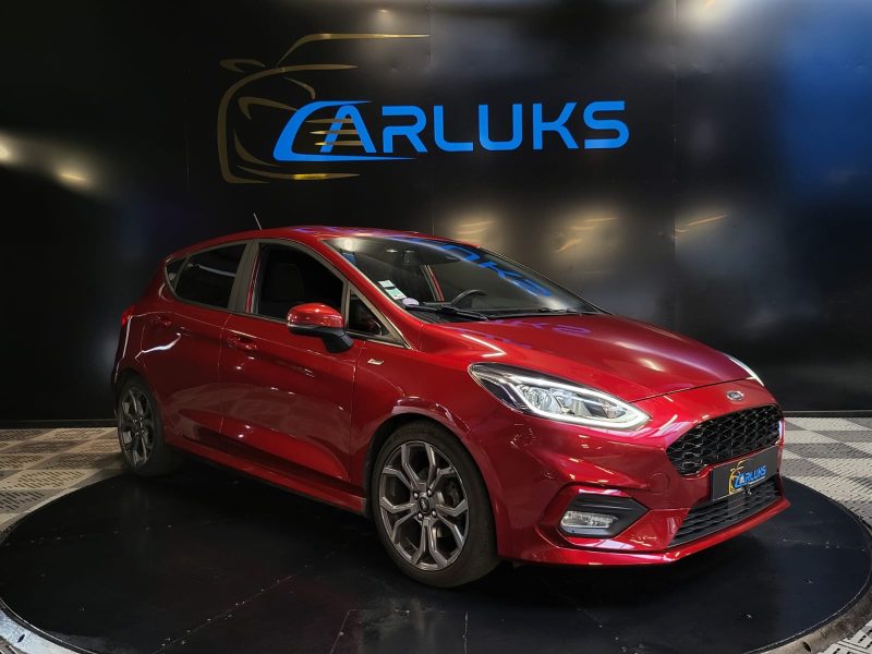 FORD FIESTA 1.0 EcoBoost ST LINE 100cv / CARPLAY+RADAR DE RECUL+KEY LESS+ENTRETIEN COMPLET