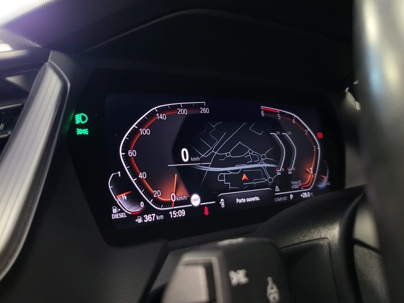 BMW SERIE 1 116D 116cv M SPORT DKG 7 / VIRTUAL COCKPIT/ PACK AMBIANCE / APPLE CARPLAY