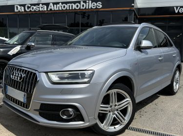 AUDI Q3 2.0 TDI 177 QUATTRO S-TRONIC 7 TOIT OUVRANT BOSE GPS ATTELAGE 67 500 Km Garantie 1 an