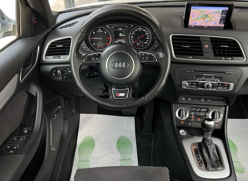 AUDI Q3 2.0 TDI 177 QUATTRO S-TRONIC 7 TOIT OUVRANT BOSE GPS ATTELAGE 67 500 Km Garantie 1 an