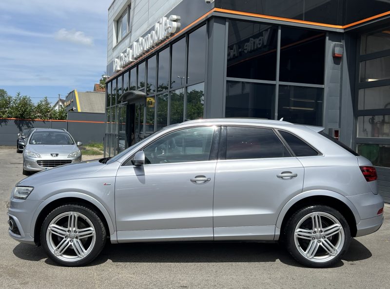 AUDI Q3 2.0 TDI 177 QUATTRO S-TRONIC 7 TOIT OUVRANT BOSE GPS ATTELAGE 67 500 Km Garantie 1 an