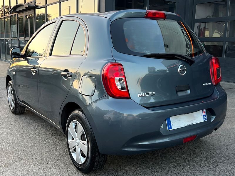 NISSAN MICRA 4 IV PHASE 2 1.2 80 Cv 5 PORTES CLIMATISATION BLUETOOTH CRIT AIR 1 - GARANTIE 1 AN