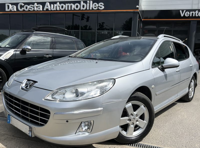 PEUGEOT 407 SW BREAK PREMIUM 1.6 HDI 110 TOIT PANORAMIQUE GPS BLUETOOTH 69 100 Kms - Garantie 1 an