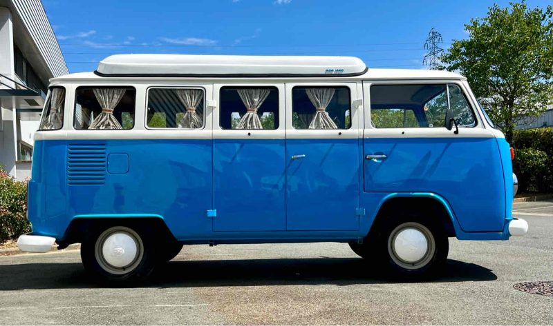 VOLKSWAGEN KOMBI T2 BOB ISER 1976 "westfalia"