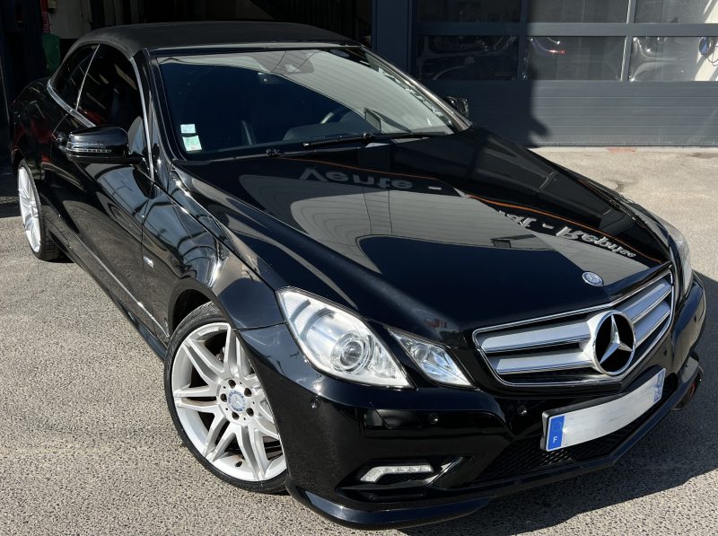 MERCEDES CLASSE E 4 IV CABRIOLET AMG 350 CDI 3.0 V6 231 BOITE AUTO 7 / FULL OPTIONS - GARANTIE 1 AN