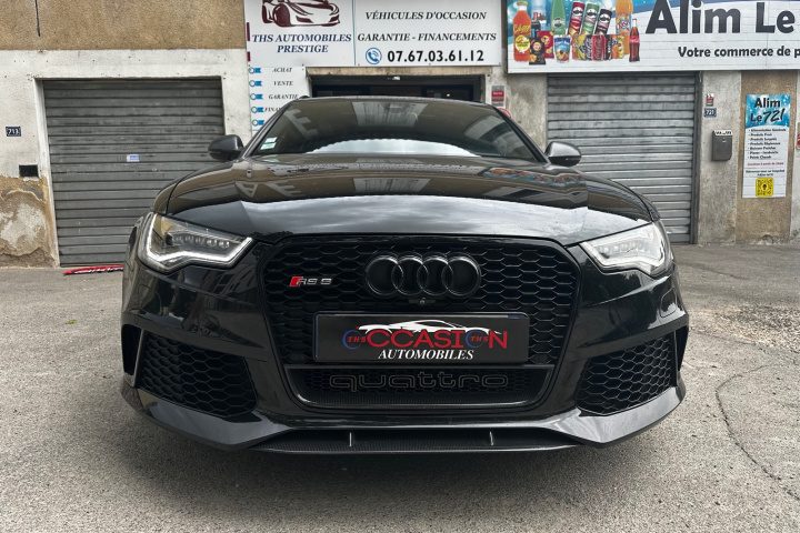 AUDI RS6 C7 Avant 2014 Quattro - Panther Black / Audio Bose/ MMI Neuf / Garantie 12 Mois