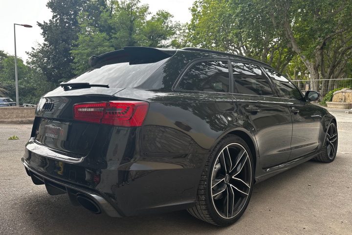 AUDI RS6 C7 Avant 2014 Quattro - Panther Black / Audio Bose/ MMI Neuf / Garantie 12 Mois