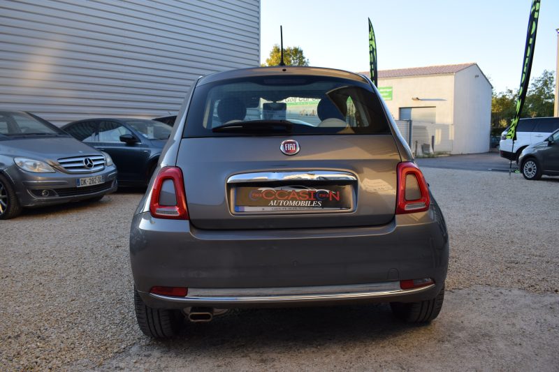 FIAT 500 SERIE 6 1.2 69 ch Eco Pack Lounge - Radar AR / Climatisation / Garantie 12 Mois