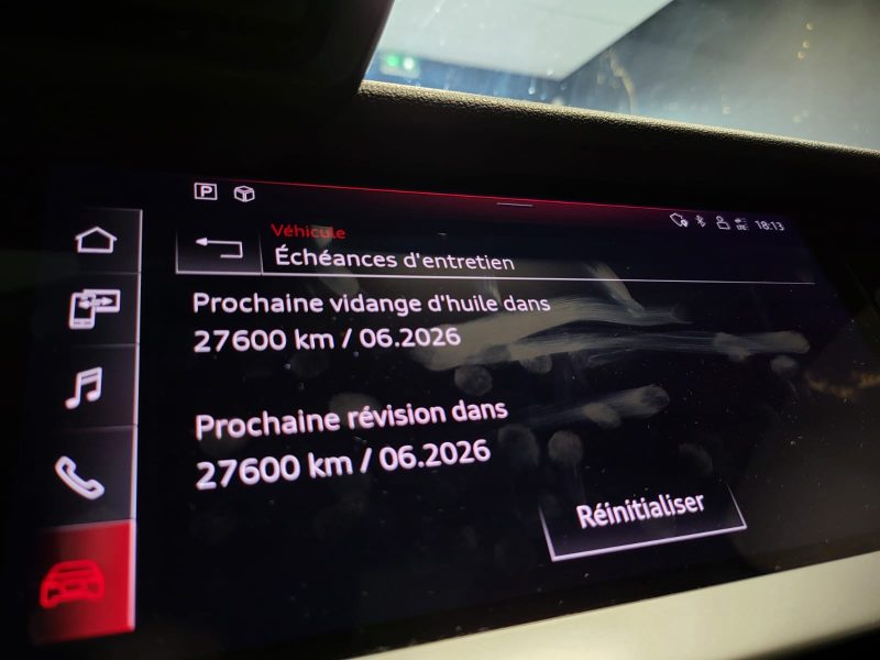 AUDI A3 Berline 35 TFSI 150cv S-LINE / TOIT OUVRANT+SIEGES CHAUFFANTS+CARPLAY+CAMÉRA DE RECUL+VIRT