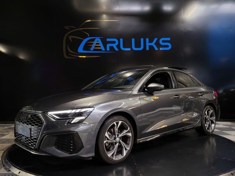 AUDI A3 Berline 35 TFSI 150cv S-LINE / TOIT OUVRANT+SIEGES CHAUFFANTS+CARPLAY+CAMÉRA DE RECUL+VIRT