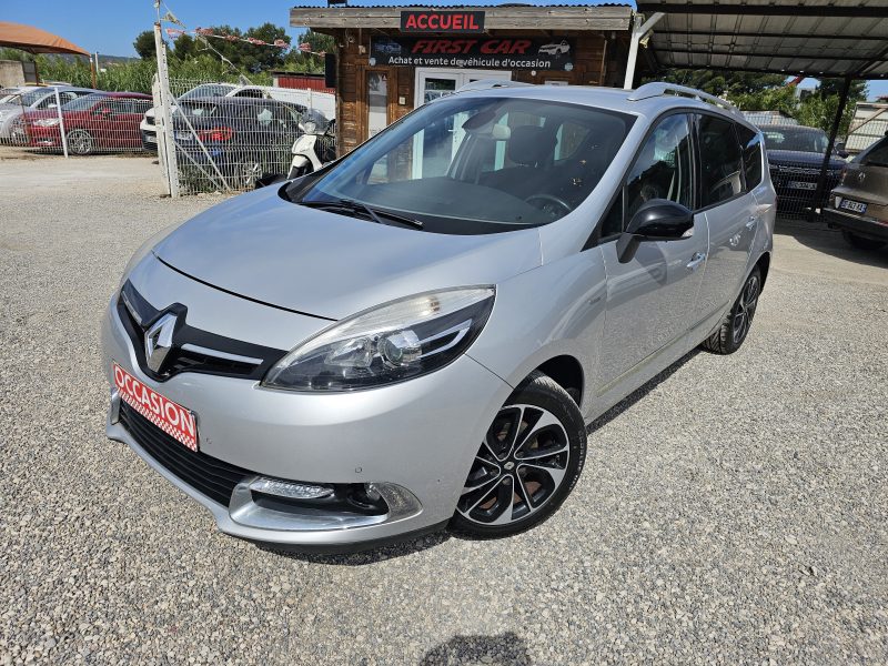 RENAULT GRAND SCÉNIC  7 PLACES 1,6 DCI 130 CH ENERGY BOSE EDITION GPS CAMERA 