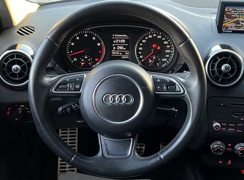 AUDI A1 SPORTBACK S-LINE 1.2 TFSI 86 Cv GPS BLUETOOTH 5 PORTES CRIT AIR 1 - GARANTIE 1 AN