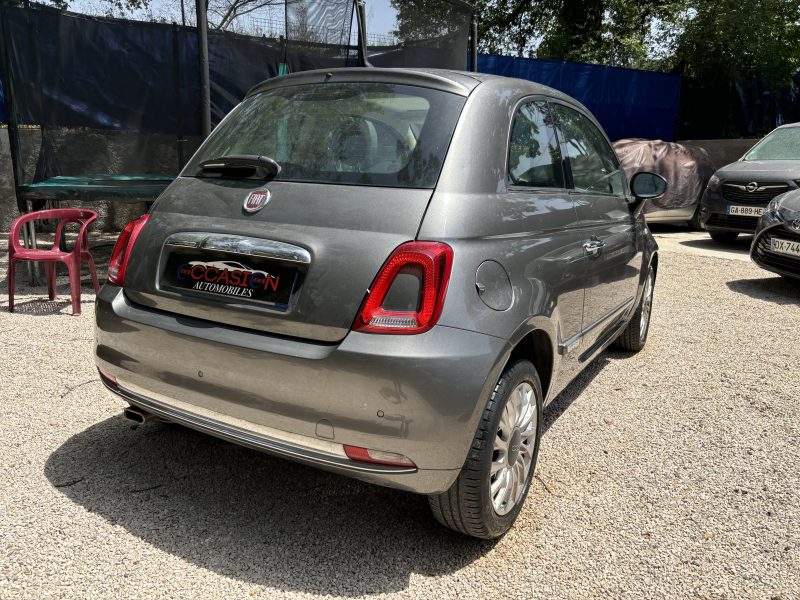 FIAT 500 MY20 SERIE 7 EURO 6D 1.2 69 ch Pack S/S Lounge - Radar AR / Garantie 12 Mois