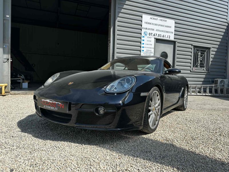 PORSCHE CAYMAN Porsche Cayman S 3.4 295cv - Pack Chrono / PASM / Cuir étendu / Ligne REMUS / Garanti