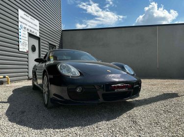 PORSCHE CAYMAN Porsche Cayman S 3.4 295cv - Pack Chrono / PASM / Cuir étendu / Ligne REMUS / Garanti