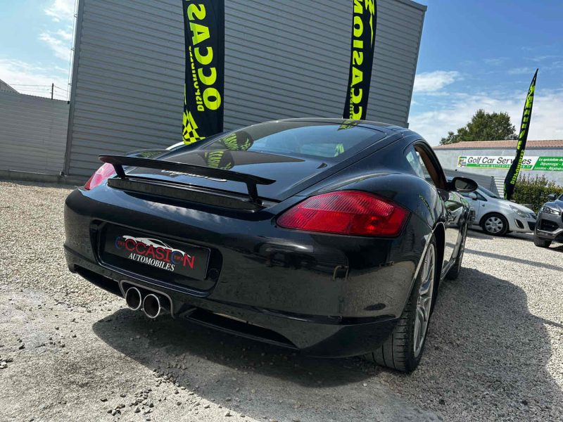 PORSCHE CAYMAN Porsche Cayman S 3.4 295cv - Pack Chrono / PASM / Cuir étendu / Ligne REMUS / Garanti