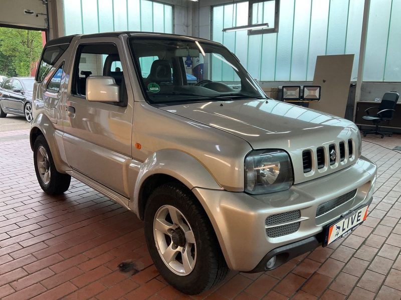 Suzuki Jimny 1.3L 80 cv 4WD,CLIM, cabriolet toit rigide et souple