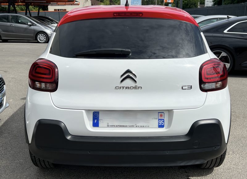 CITROEN C3 III PHASE 2 FEEL 1.2 83 Cv APPLE CARPLAY & ANDROID AUTO / 26 600 Kms - GARANTIE 1 AN